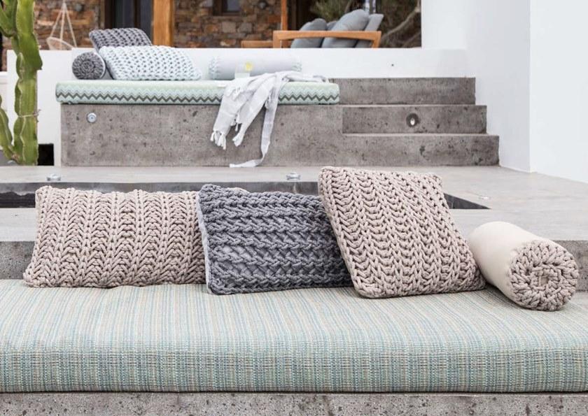 Ilektras Croshade Квадратная подушка из полиэстера sun-id-1395087 - Вид №4