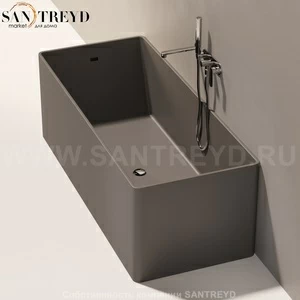 Flaminia WASH Ванна свободностоящая 170 см черная MW170.7006