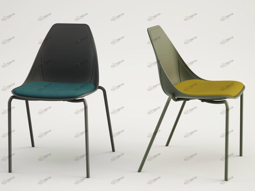 ALMA DESIGN Стул из мягкой ткани X chair 1080-cs108s