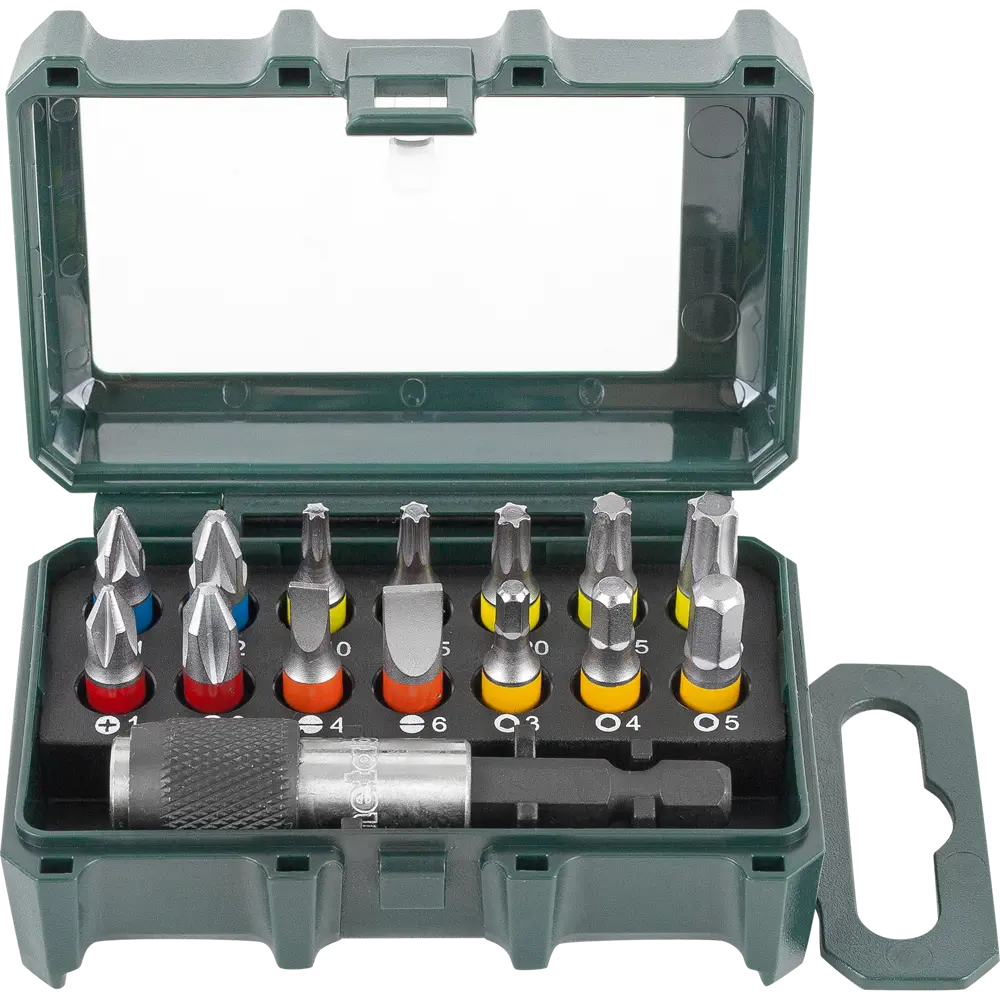 Набор бит Metabo, 626703000, 15 предметов 14357035 STLM-2176050 