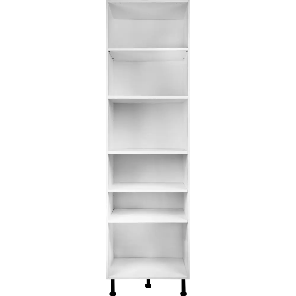 Колонка напольная 60x200.4x56 см, ЛДСП цвет белый DELINIA STLM-2068237 - Вид №1
