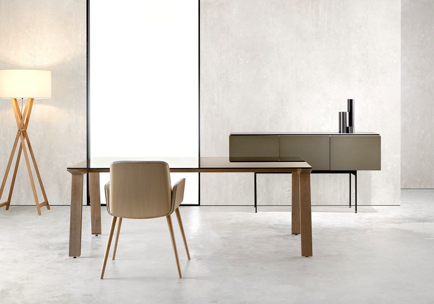 Деревянный прямоугольный рабочий стол Punt Mitix ARCH-00106024 - Вид №11