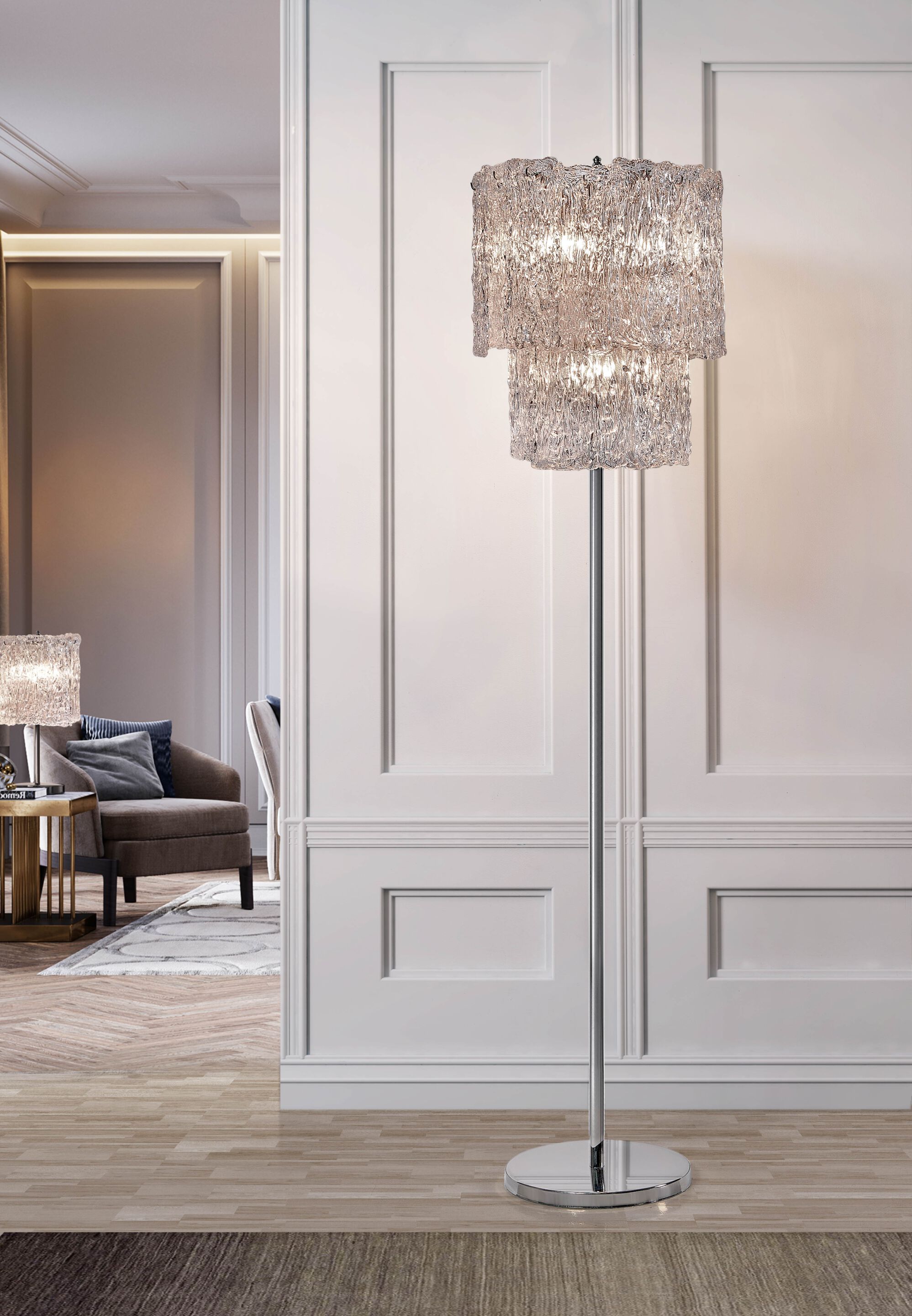 Стеклянный торшер K-Lighting Atenas ARCH-00070063 - Вид №1