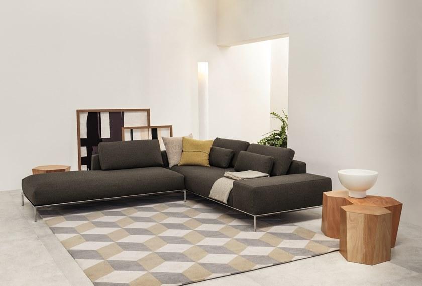 Casamania & Horm Модульный диван со съемным чехлом из ткани или кожи Dizzy sun-id-1374910 - Вид №2