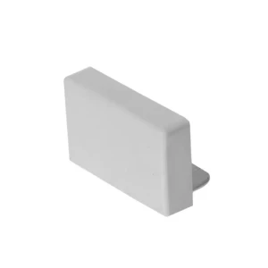 Заглушка для кабель-канала Экопласт MF40/25 мм цвет белый 5 шт.