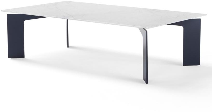 AMURA Прямоугольный мраморный журнальный столик Range Am093.t569 - Вид №1