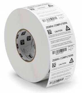 880199-025D Label, paper, 51x25mm. direct thermal, z-select 2000d, coated, permanent adhesive, 25mm core (2580 labels per roll) Zebra Santreyd 