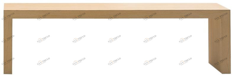 Cappellini Скамейка из дерева Millenium hope Mh_1r 