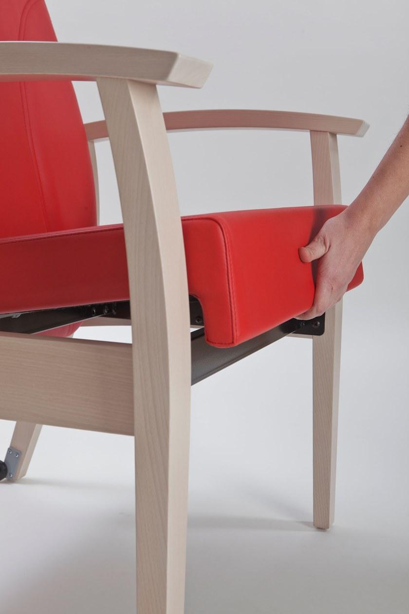 PIAVAL Кресло из ткани с подлокотниками Fandango plus | health & care 80-63/2 - Вид №6