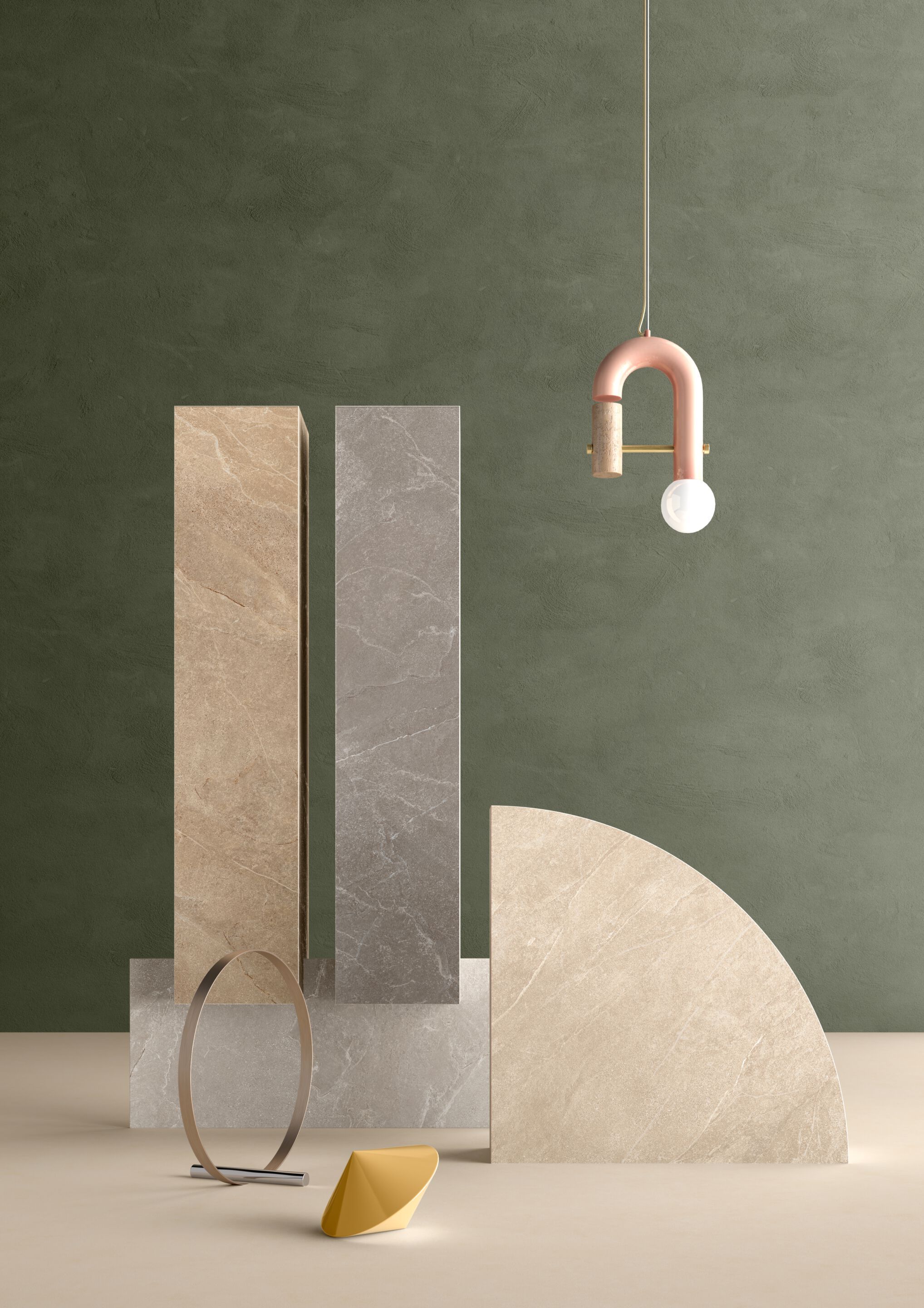 Пол / облицовка керамогранита с эффектом камня VitrA Bathrooms Nova Vita ARCH-00041934 - Вид №8