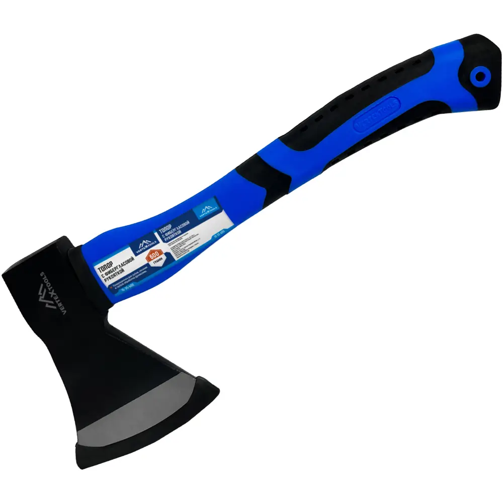 Топор VERTEXTOOLS с фиберглассовой рукояткой 600 г 89356911 STLM-1386491