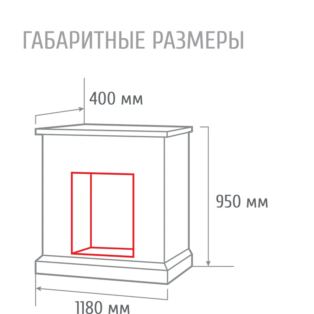 REALFLAME Портал для электрокамина Kellie в классическом стиле 82014163 STLM-0937850 - Вид №15