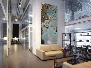 Декоративная панель из алюминия, стекла или ПММА