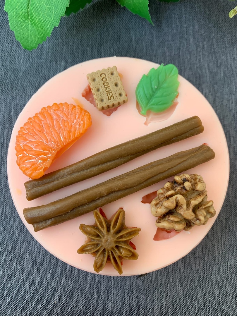 11391 Молд "Пряности S" силикон HobbyPage 