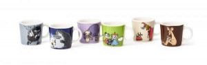 Набор мини кружек Moomin 6 шт.