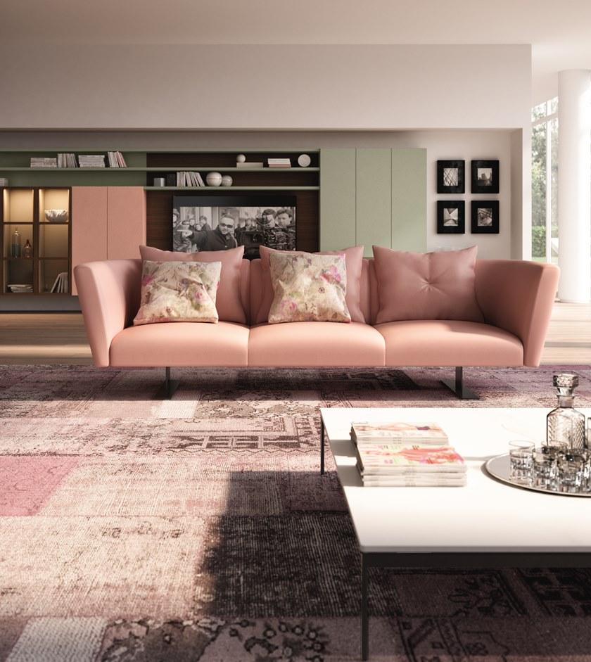 ESTEL GROUP Мягкий кожаный диван Saint barth sun-id-1438959 - Вид №5