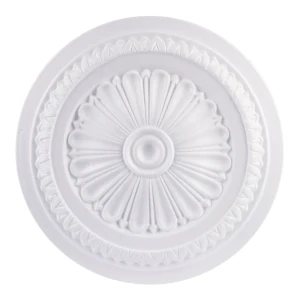 Розетка потолочная полистирол белая Формат 340 34 см