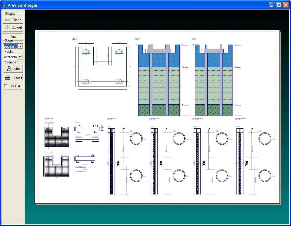 Проект поверхностных и свайных плинтусов NEWSOFT EDIPLIN ARCH-00032100 - Вид №12