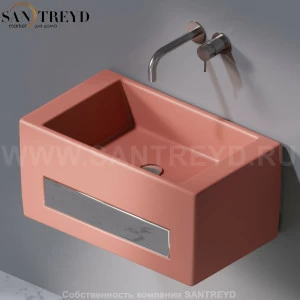 L116142 Подвесная раковина настенная прямоугольная A. e T. Italia Tower