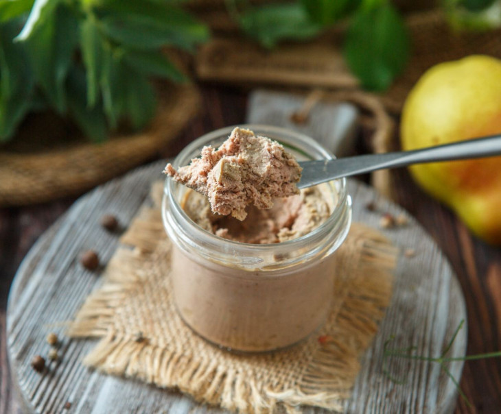 5326 Паштет мясной с печенью индейки и грушей Вкусляндия  - Вид №1