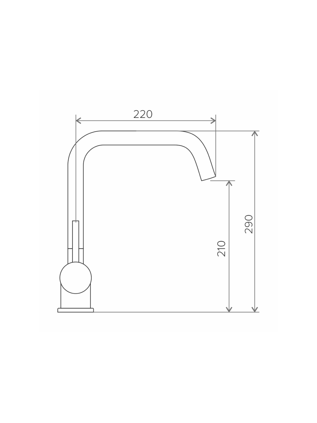 925831 Смеситель кухонный Tolero Saragoza Polygran  - Вид №1