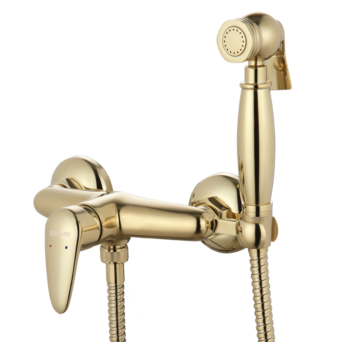 LM3318G Смеситель Pramen с гигиеническим душем LEMARK PRAMEN  - Вид №1