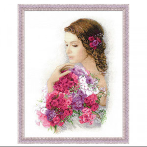 100/036 Набор для вышивания Очарование лета 35 х 45 см RIOLIS Premium