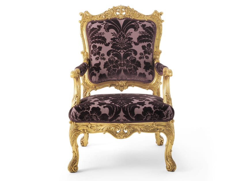 Тканевое кресло с подлокотниками OAK Галерея ARCH-00050863