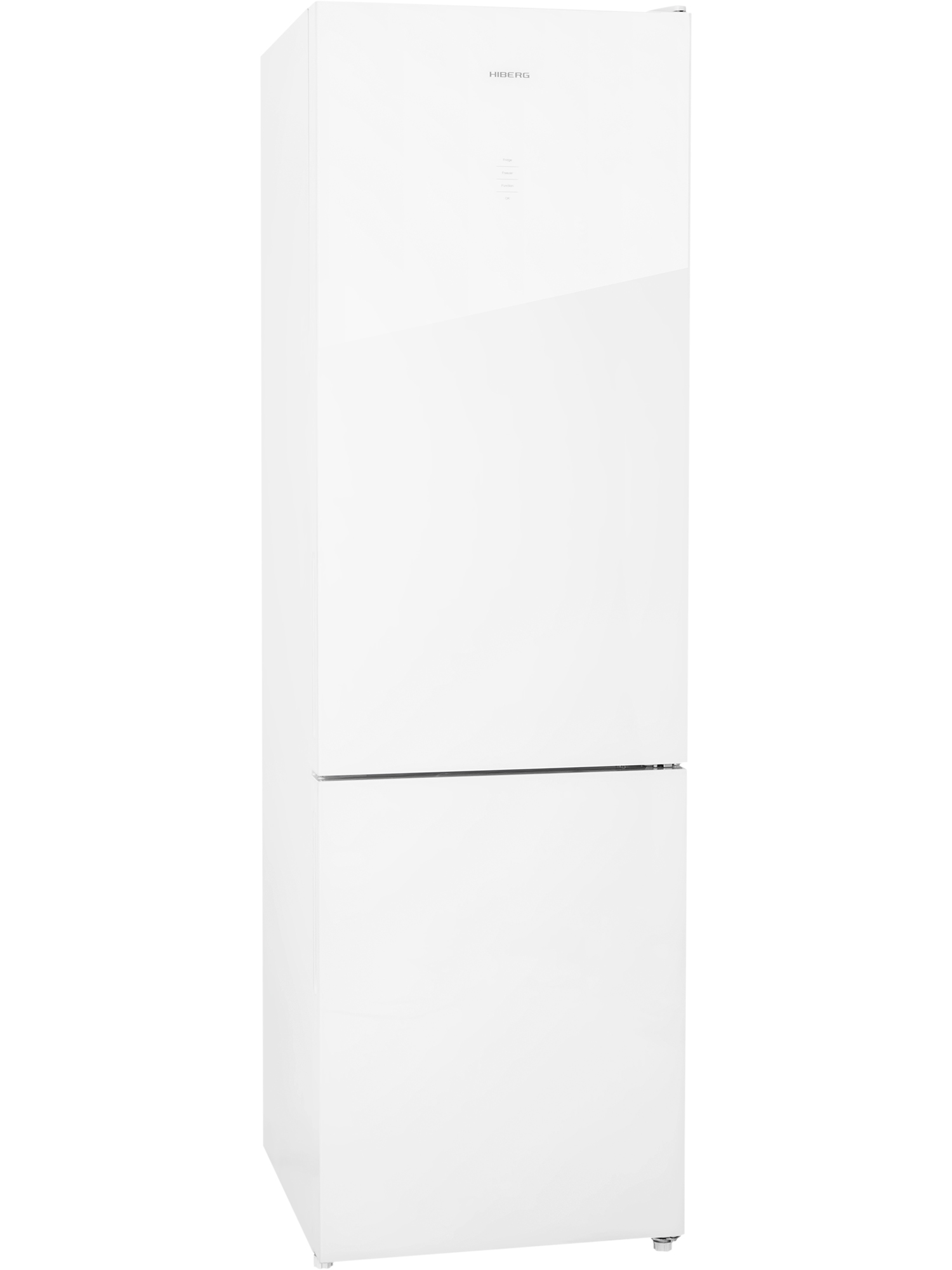 9021257 Холодильник с морозильником   HIBERG RFC-400DX NFGW inverter белый NORDFROST STDN-0082490