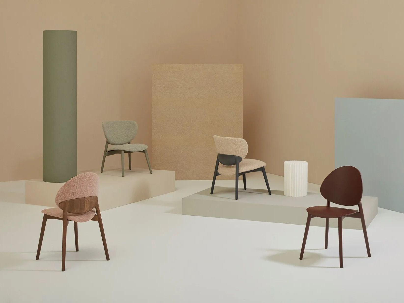 Мягкий стул из ясеня Billiani Fleuron ARCH-00099613 - Вид №4