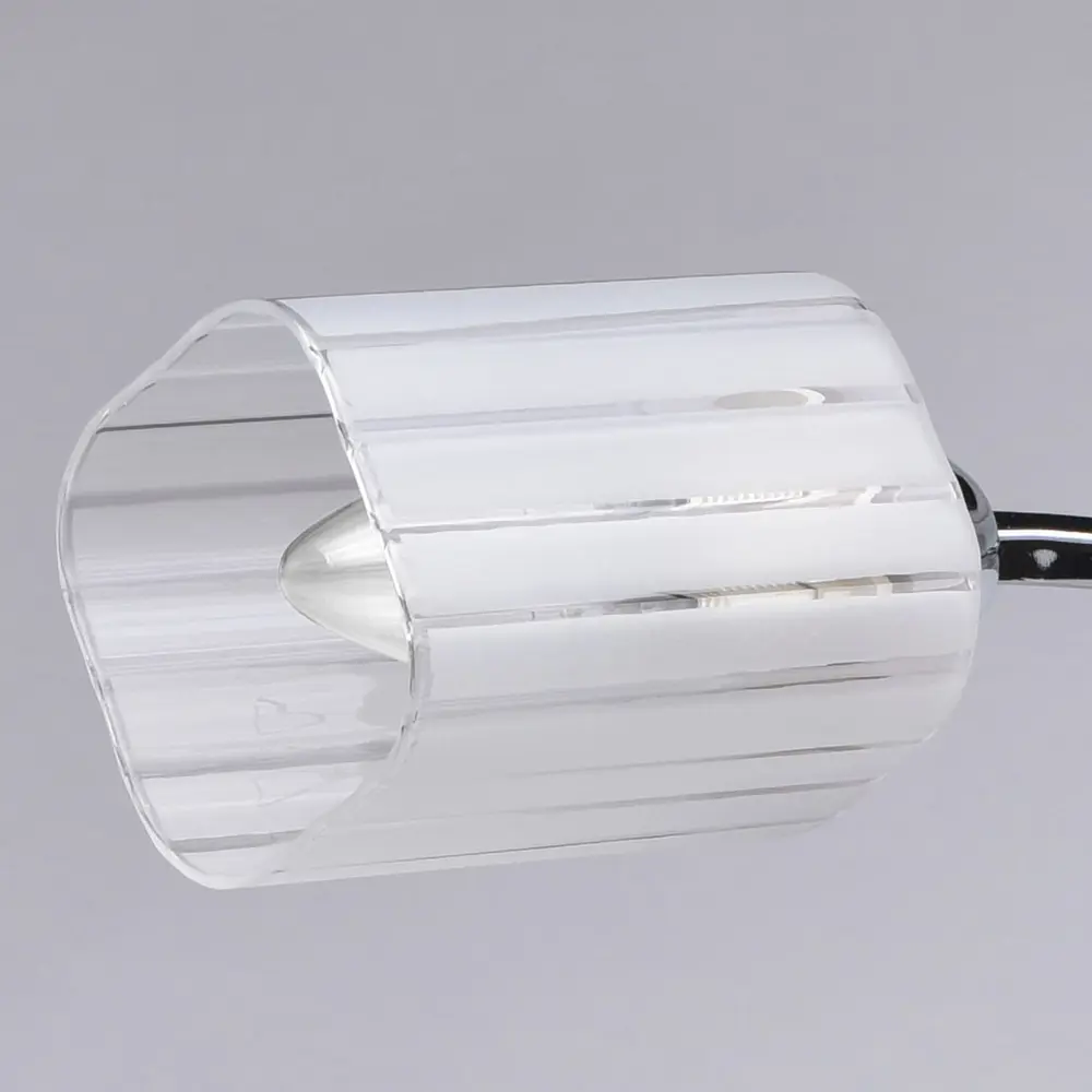 18162497 Люстра Олимпия 8xE14x60 Вт металл/стекло цвет хром/белый STLM-0009791 De Markt  - Вид №6