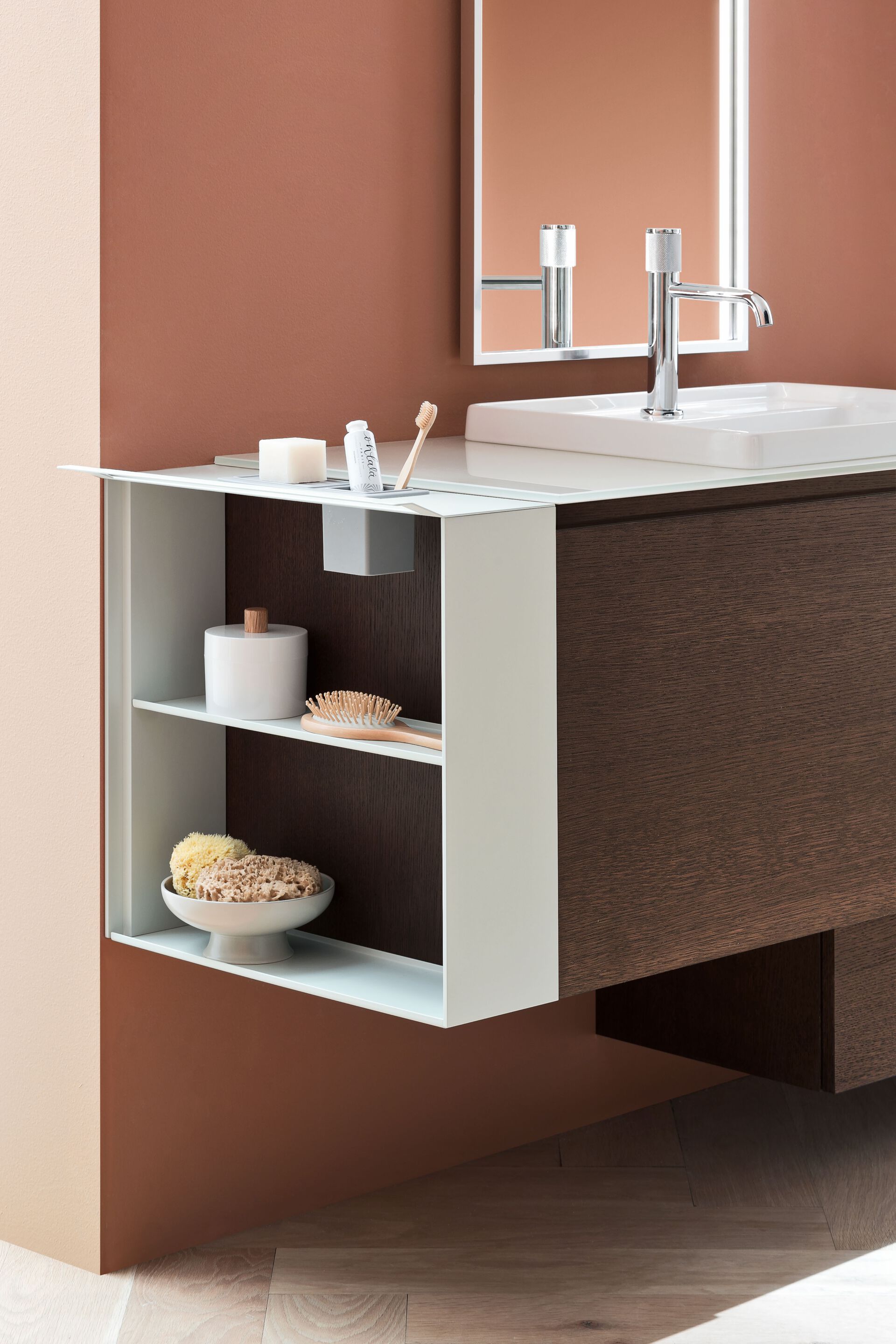 Подвесной умывальник из гидро-масляного шпона ARBLU Dress System ARCH-00064296 - Вид №3