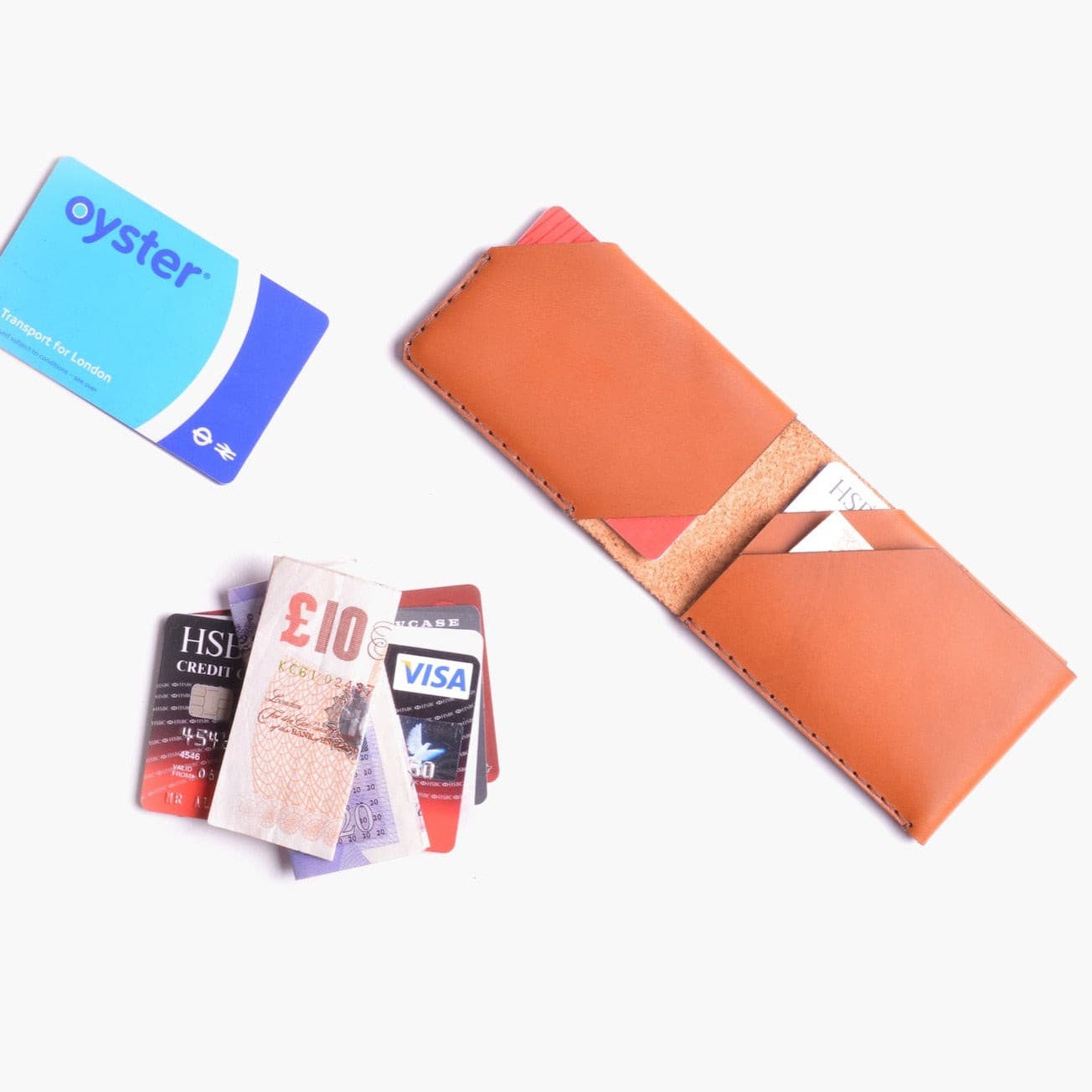 W102WHIS Карточный кошелек - виски Wingback  - Вид №1