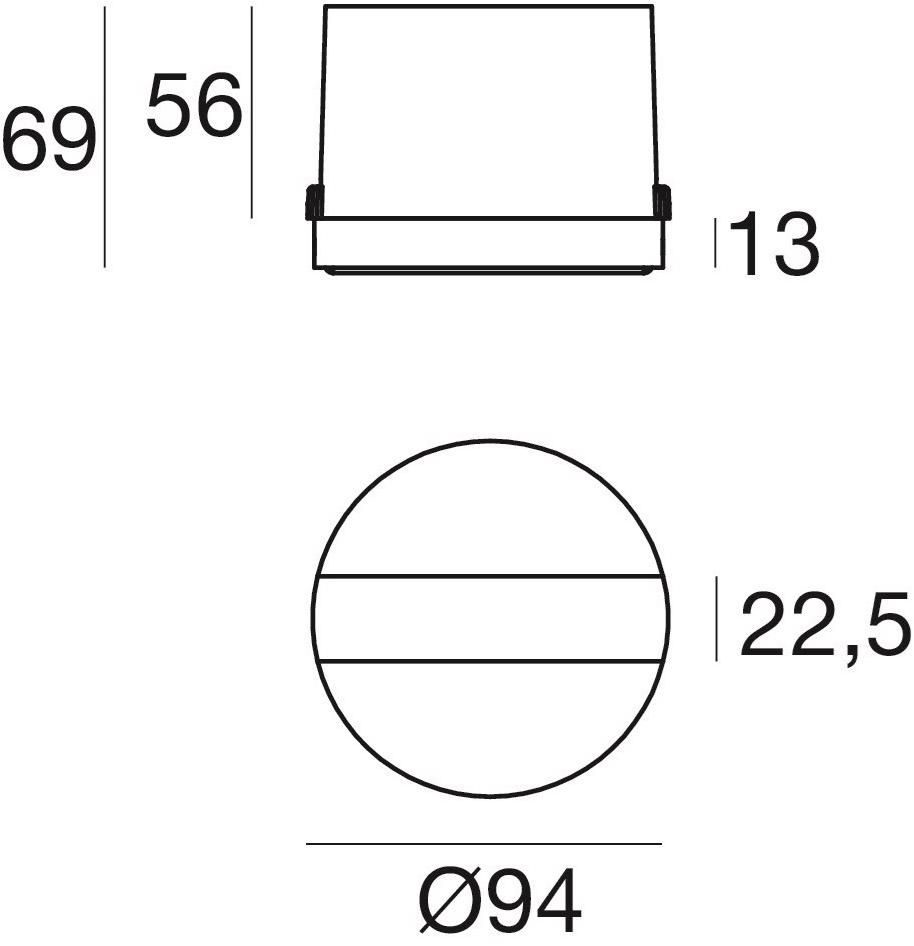Linea Light Group Светодиодный проектор для улицы из поликарбоната Arcada sun-id-1412007 - Вид №2