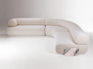 Модульный тканевый диван