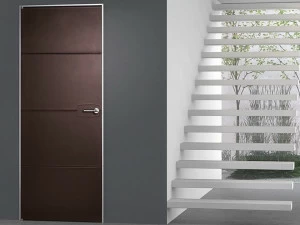 BARAUSSE Распашная дверь обтянута кожей