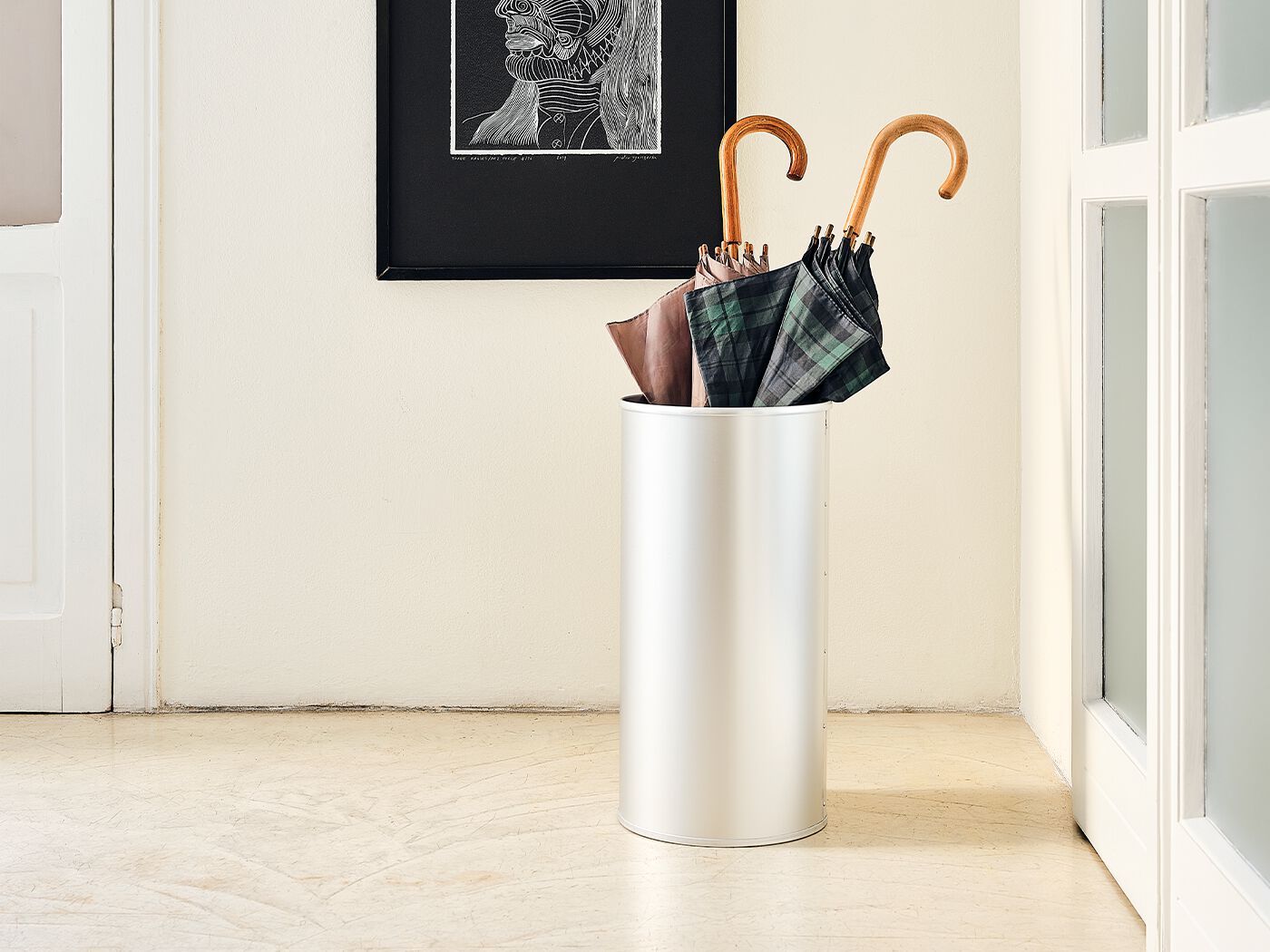 Алюминиевая подставка для зонтов KRIPTONITE PORTAOMBRELLI ARCH-00003498