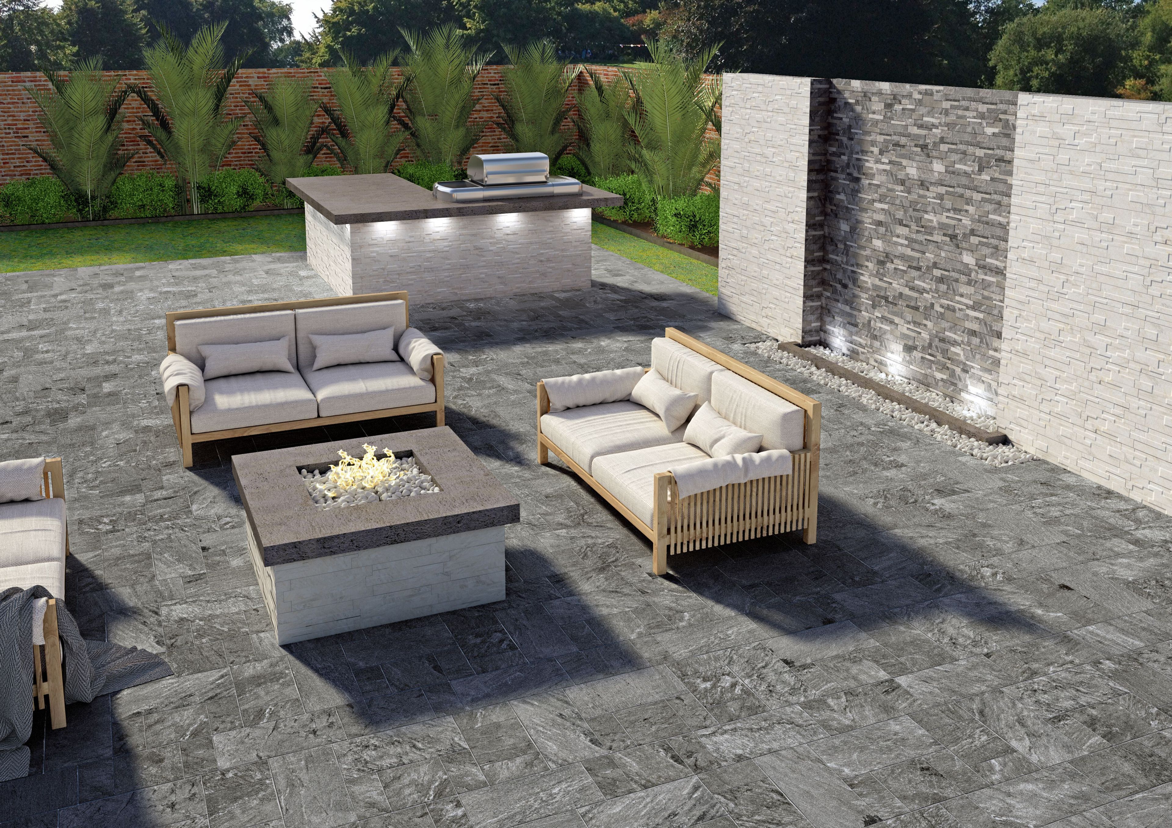 Пол / облицовка керамогранита с эффектом камня KERADOM NATIVA ARCH-00102493 - Вид №13