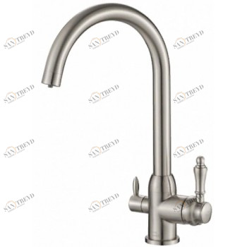 Steel Hammer SH 723 SATIN Смеситель для кухни Zorg 383x276 