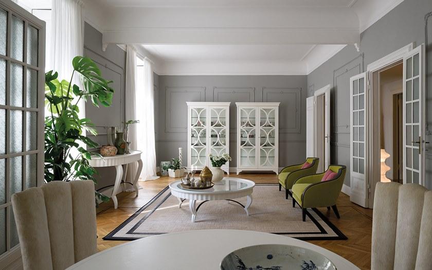 Prestige Лакированная витрина из дерева и стекла Dama Cvc045 - Вид №3