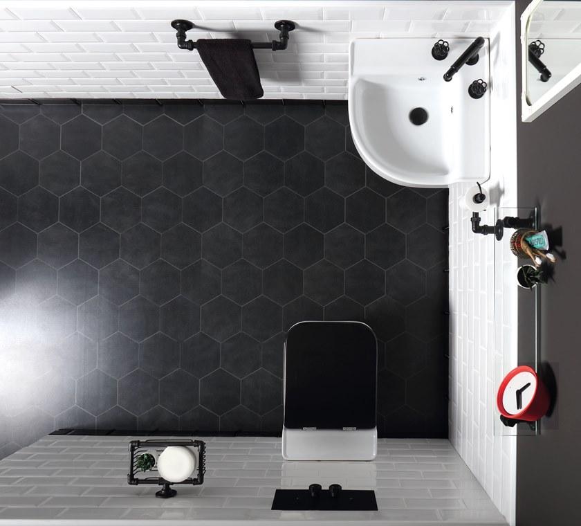 Bp426 Подвесной унитаз настенный Белый BLEU PROVENCE Industrialis Италия - Вид №4