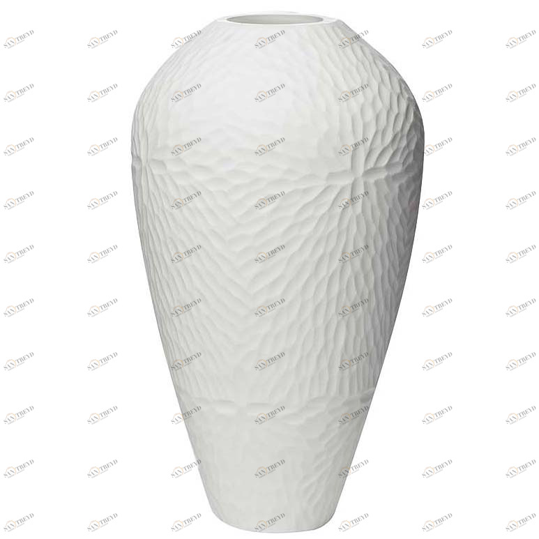 Ваза Key 18*32 (белая) GARDA DECOR - 033967 Белый 