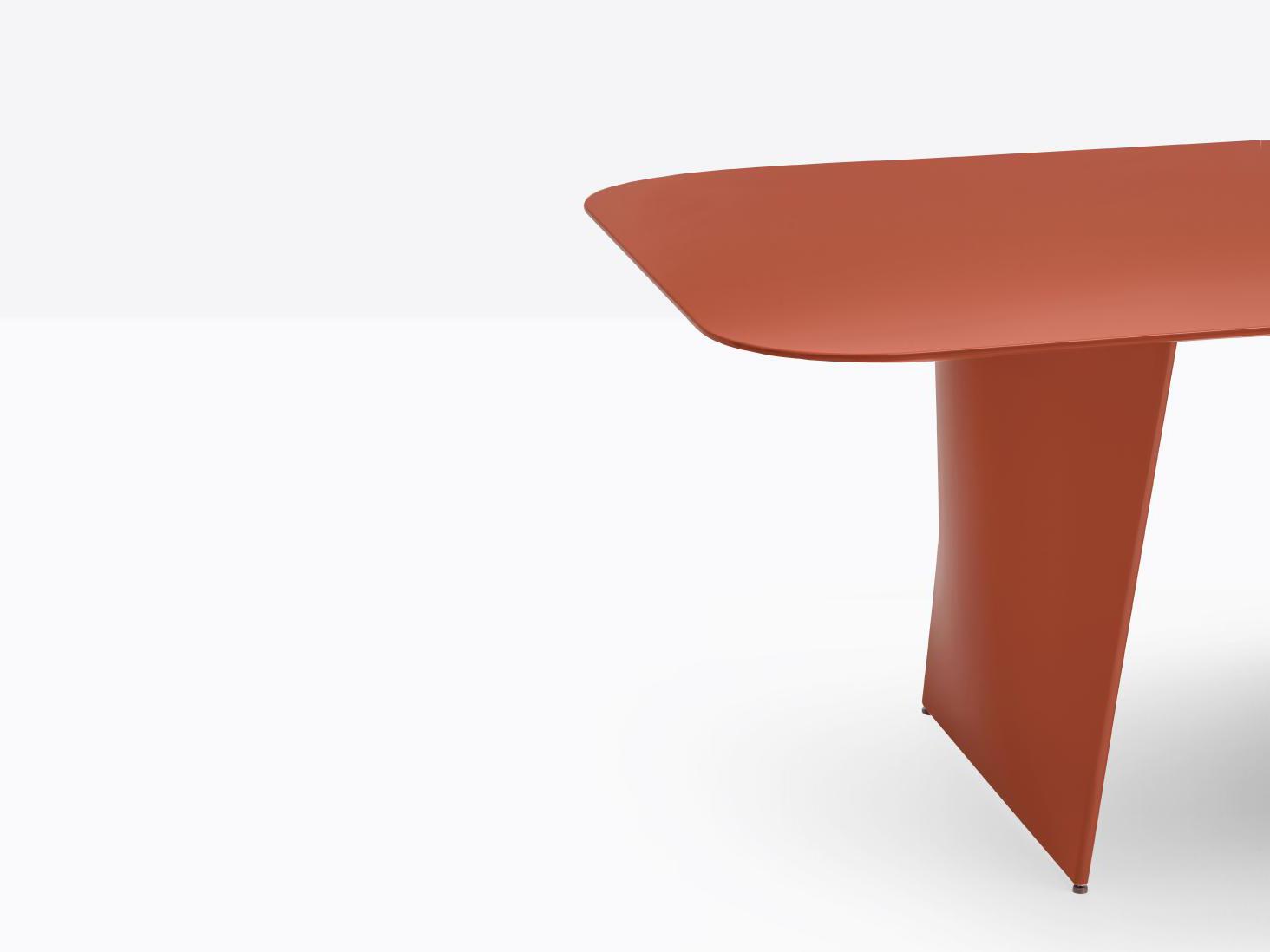 Прямоугольный стол для совещаний из литого алюминия Pedrali FRANK TFK CC ARCH-00052580 - Вид №6