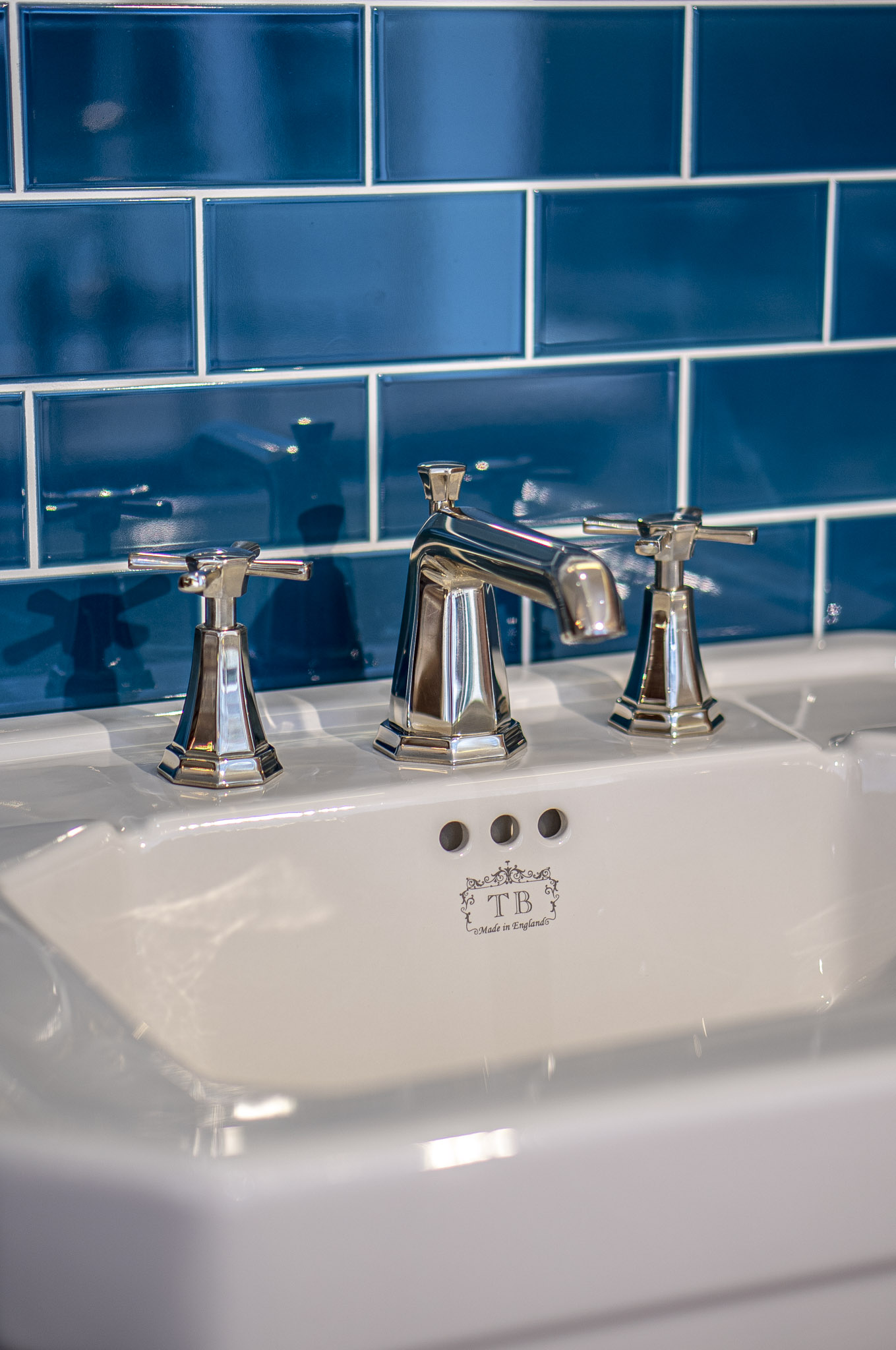 Traditional bathrooms Смеситель для умывальника ART DÉCO на 3 отверстия Pr3142/nk Art Deco - Вид №4