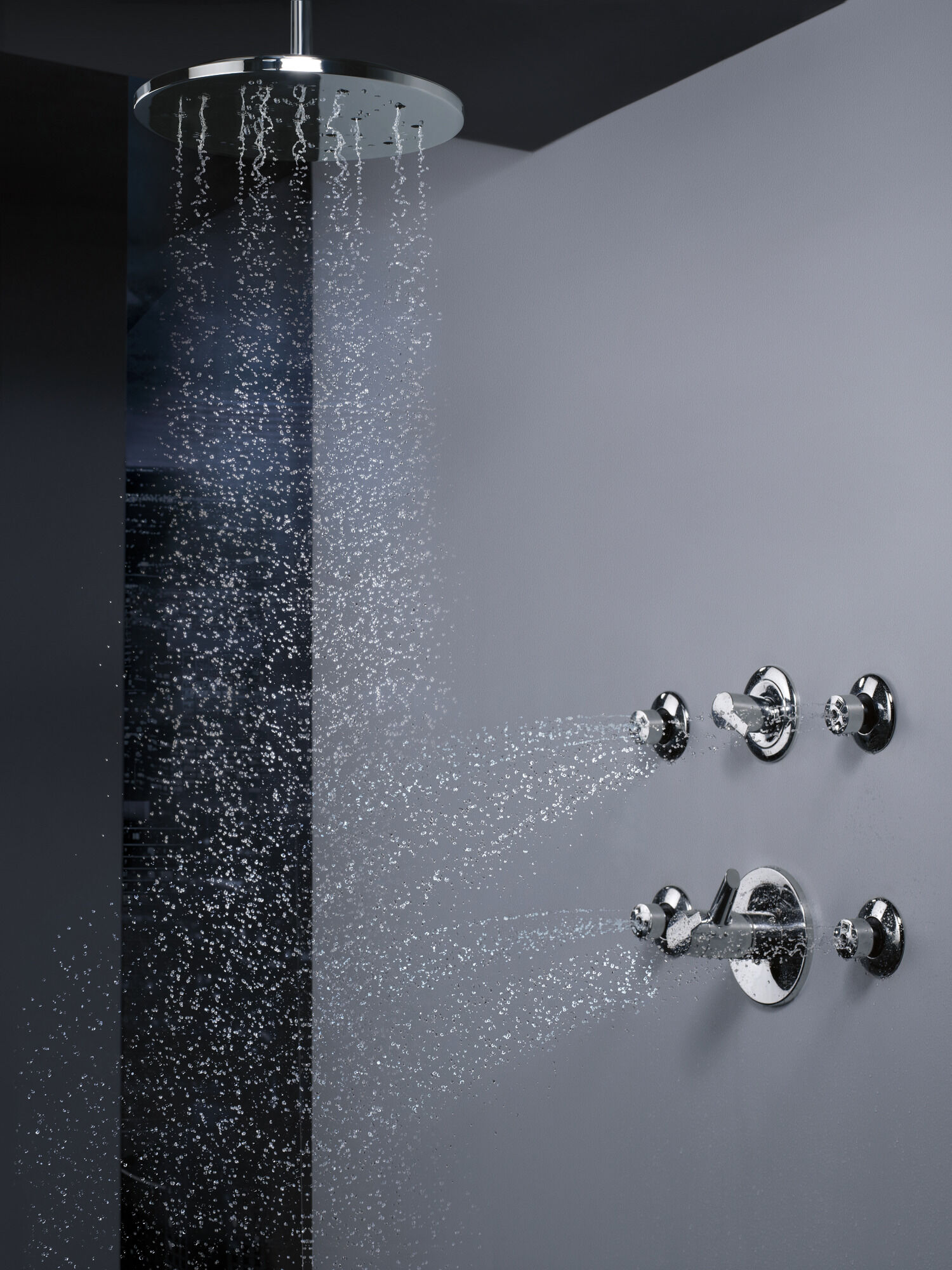 T11961 3-портовая переключающая накладка с 6 позициями Delta Faucet Compel Хром  - Вид №9