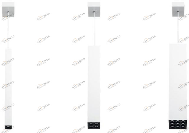 iGuzzini Светодиодный подвесной светильник из алюминия Laser blade xs sun-id-1420054