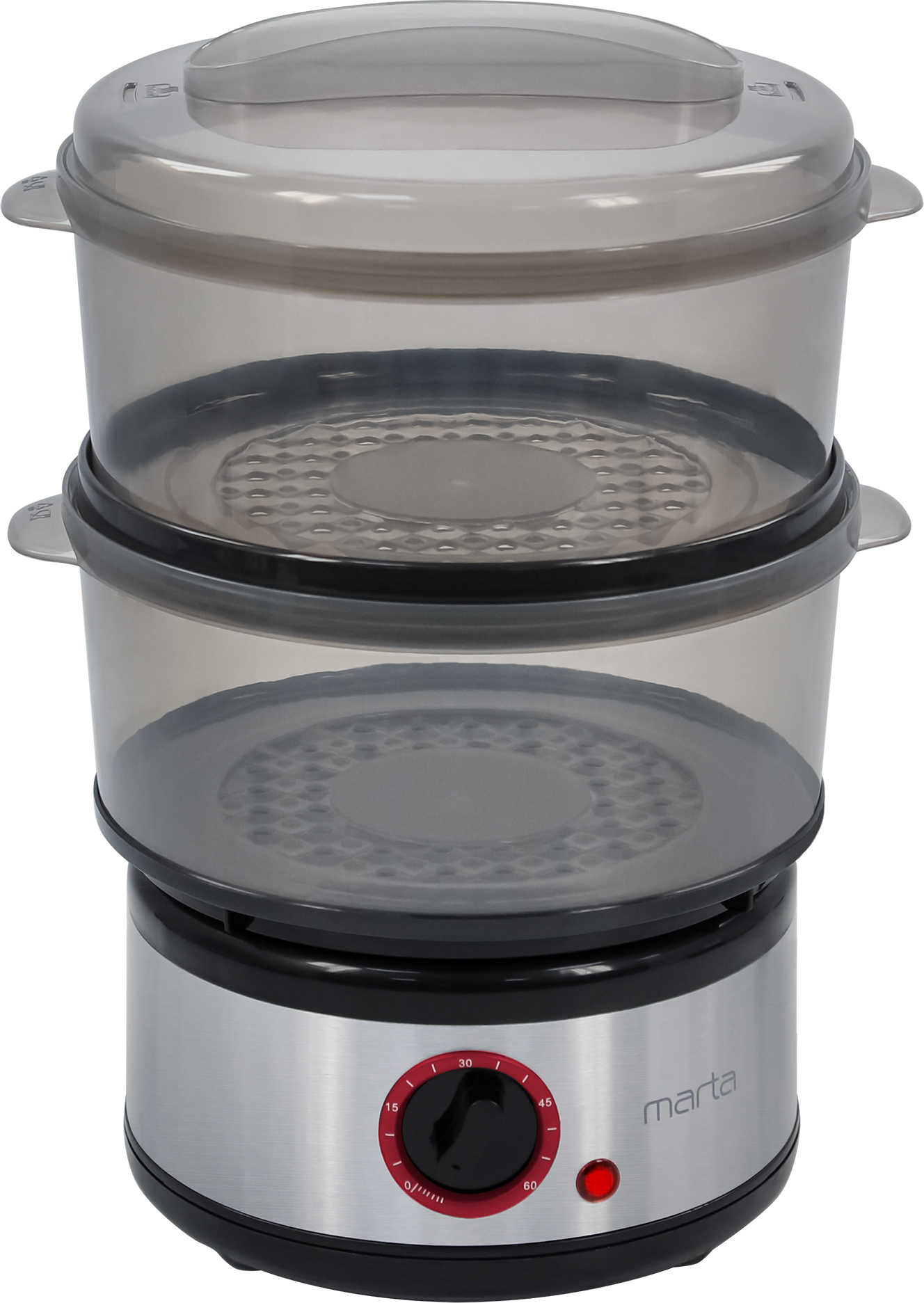 9058613 Пароварка Marta MT-FS1911A красный STDN-0087026 - Вид №1