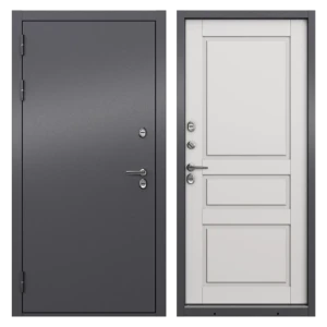 Дверь входная металлическая Termo Standart 89x205 см левая эмаль молоко 88967075 STLM-2092053