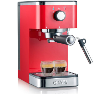 9976988 Кофеварка рожковая GRAEF Salita ES 403 красный