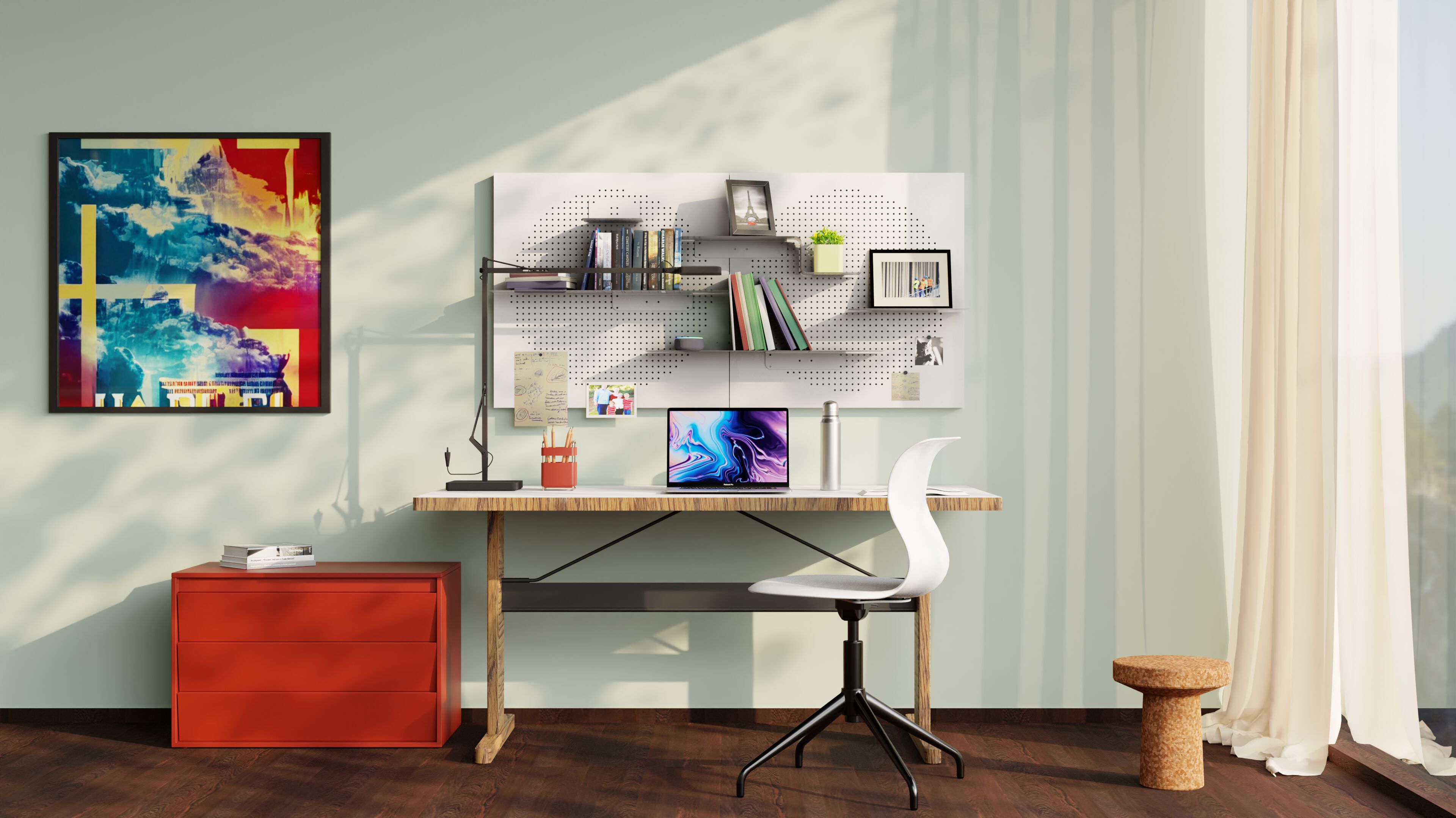 Магнитная доска объявлений из листового металла Ob-Jack Nora ARCH-00002183